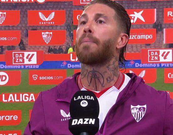 Ramos con sevilla