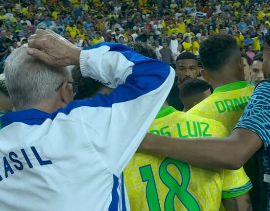 Dorival con Brasil