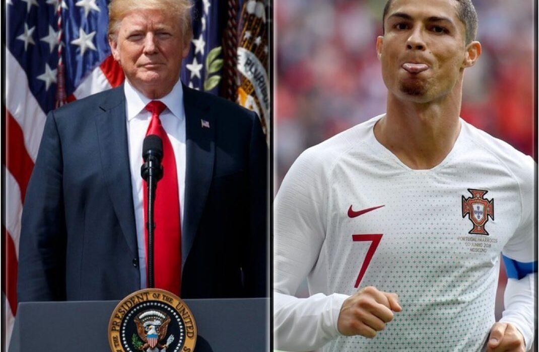 donald trump cristiano ronaldo