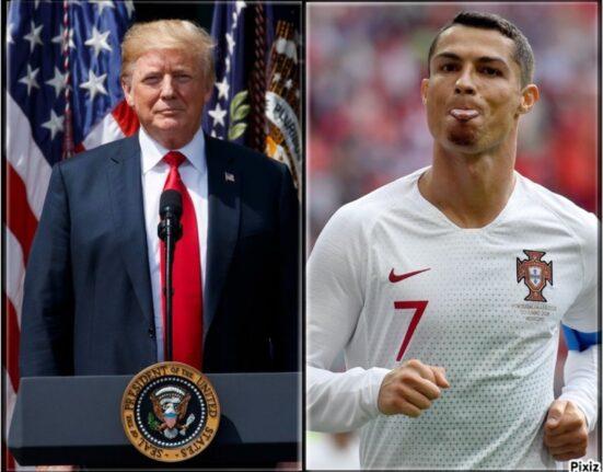 donald trump cristiano ronaldo