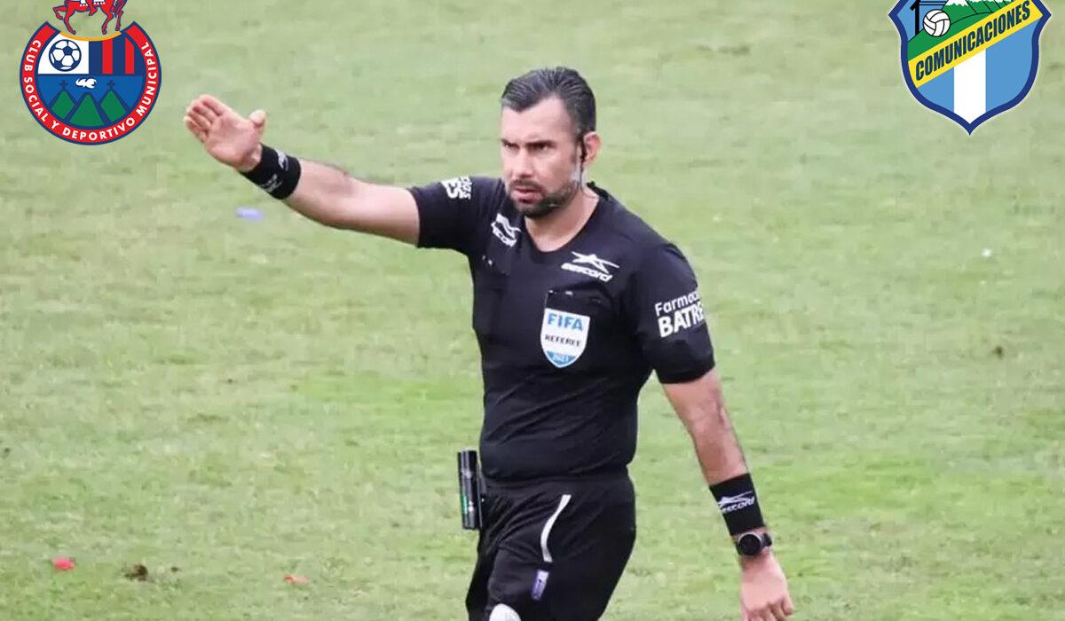 mario escobar arbitro del clasico