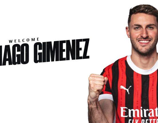 santiago gimenez al milan