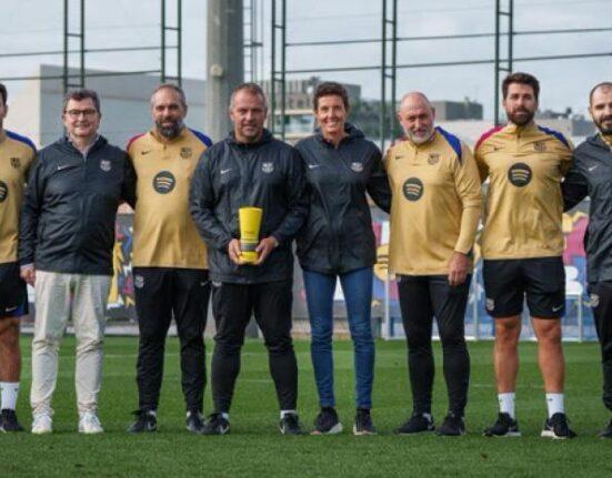 Barcelona staff técnico y medico