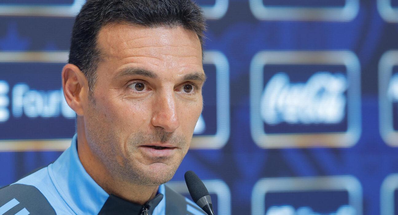 scaloni confirma a messi